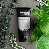 Vista 6 de Anthony Bálsamo para después del afeitado para hombres, 3 onzas líquidas, jabón exfoliante para hombre, 5 onzas