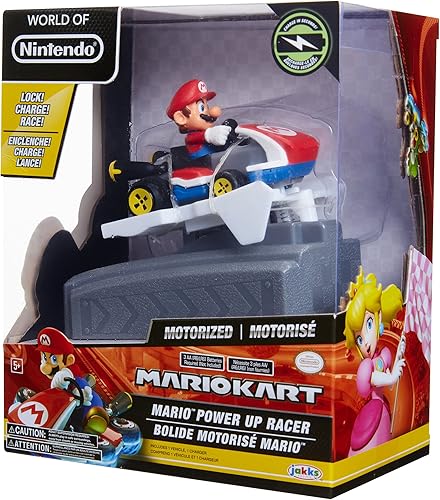 Miniatura 9 de World of Nintendo Mario Kart Chargers - Figura de juguete de Mario