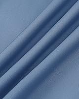 Vista 106 de Alimens & Gentle - Camisas de vestir con bolsillo y manga corta, de color liso y sin arrugas, estilo casual con botones, para hombres