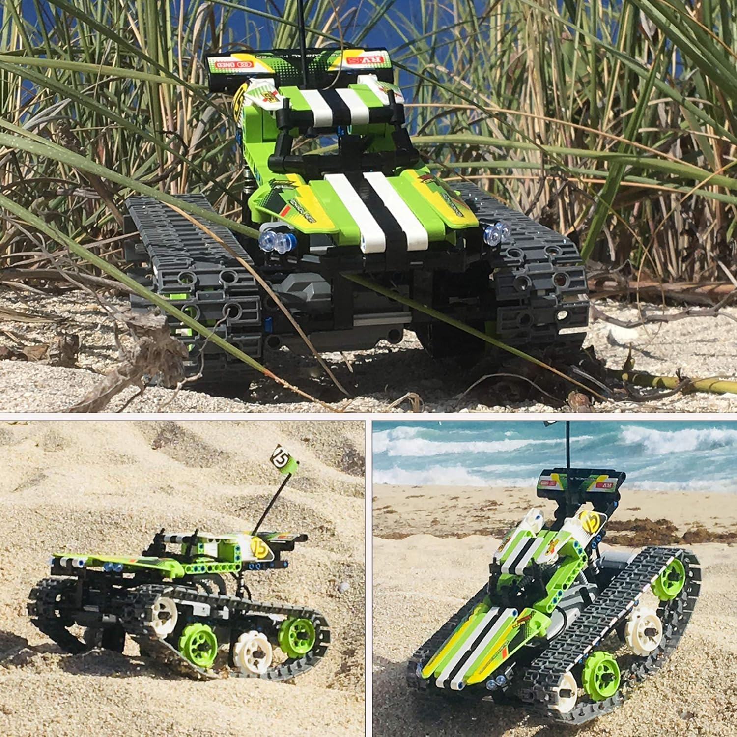 Lоwеѕt Prісе STEM Toys Remote Control Building Sets for Boys 8-12 Years Old, 3-in-1 RC Engineering Kit Builds Tracked Car/Robot/Tank. 2.4Ghz Rechargeable RC Racer Toy Set. Best Science Learning Kit Gift for Kids