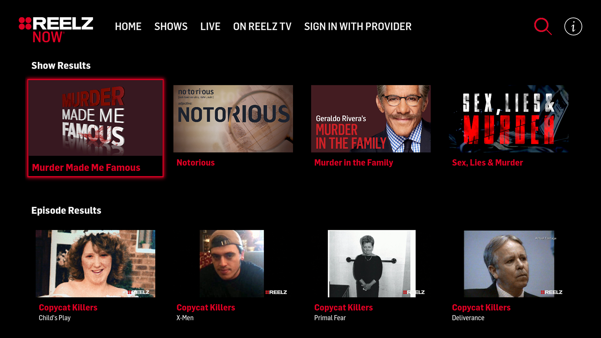 REELZ Now App on Amazon Appstore