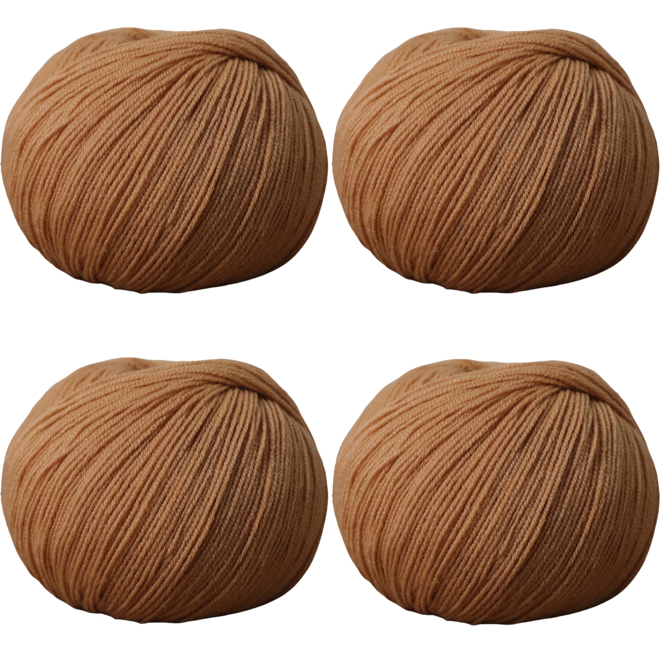 Amazon.com: Merino Wool and Acrylic Blend Sport Yarn for Knitting