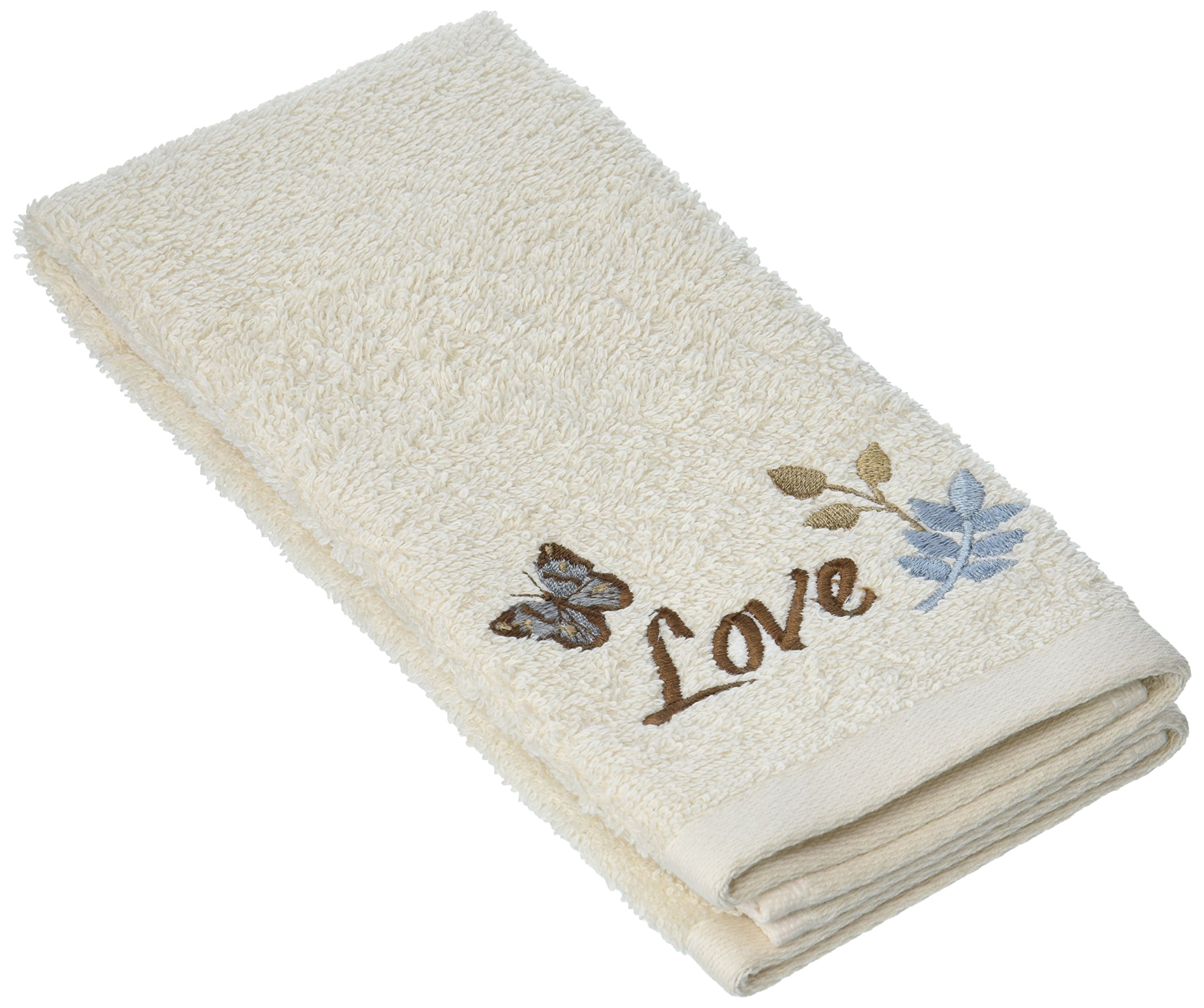 SKL Home by Saturday Knight Ltd. Faith Tip Towel, Ivory