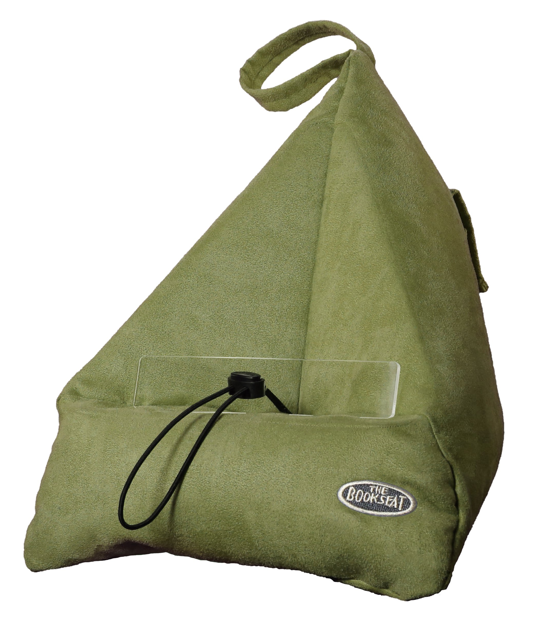 Book Seat Bookend/Tablet PC Holder/Travel Cushion with Pouch - Sage Green - Sage Green