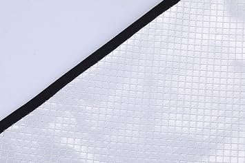 I-MART Toaster Oven Cover Microwave Cover Waterproof Heat-Resistant Nylon Appliance Protector Dust Guard for Small Kitchen Appliances 21.3x15.2x12.5 Inches Black