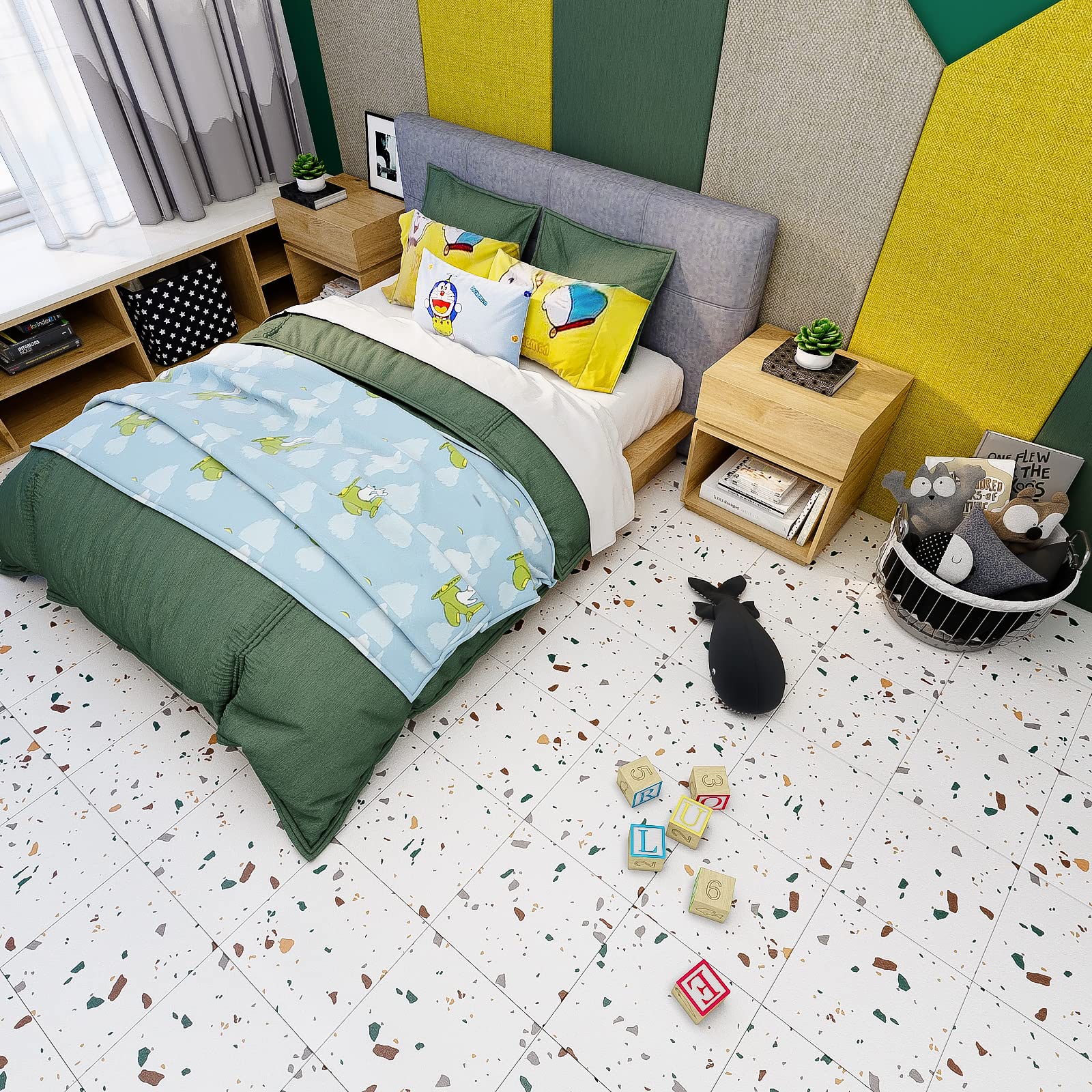Livelynine 16 Losetas Vinilo Suelo Cocina Suelo Vinilo Autoadhesivo Baño Baldosas Adhesivas Suelos Vinilico Autoadhesivo Blanco 30X30 Impermeable Suelos de Vinilos Adhesivos