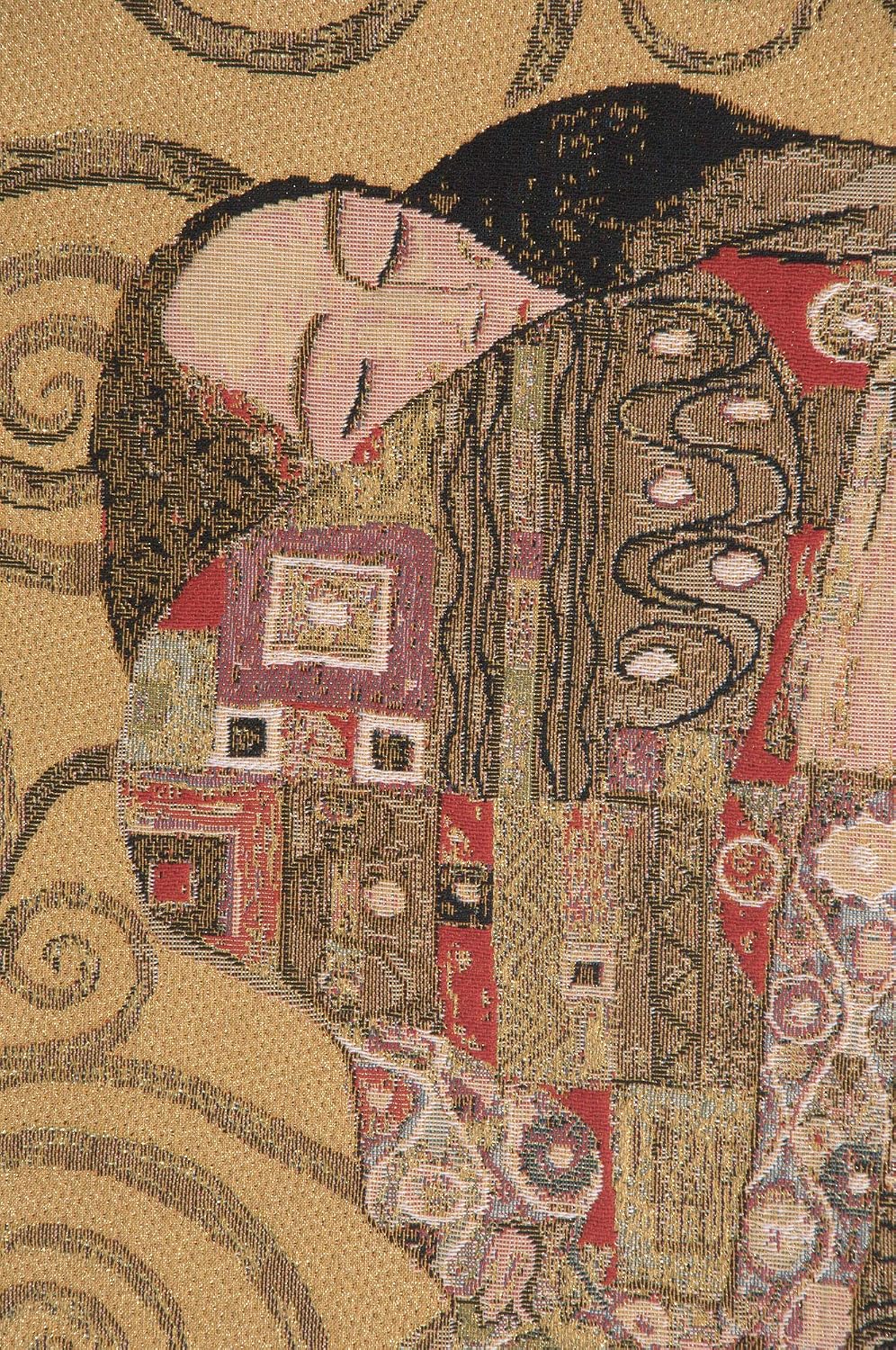 C Charlotte Home Furnishings Inc Accomplissement European Tapestry Wall Hanging | Viscose Cotton and Polyester Blend Wall Art | 29 in. x 18 in | Home Decor Accents | Inspired by Gustav Klimt
