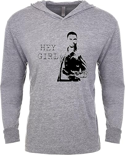 Long Sleeve UnisexMen's Hoodie, Unisex Graphic Hoodie, Shirts With Sayings, Heather Gray