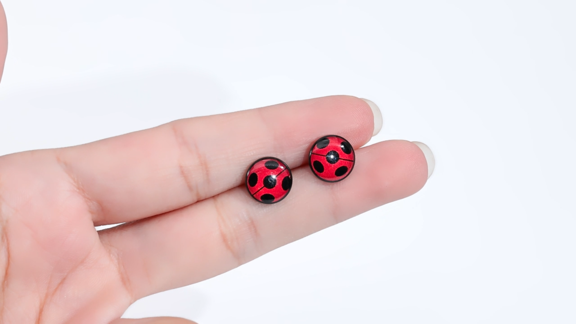 Amazon.com: SIISPRI 316L Surgical Stainless Steel Ladybug Earring
