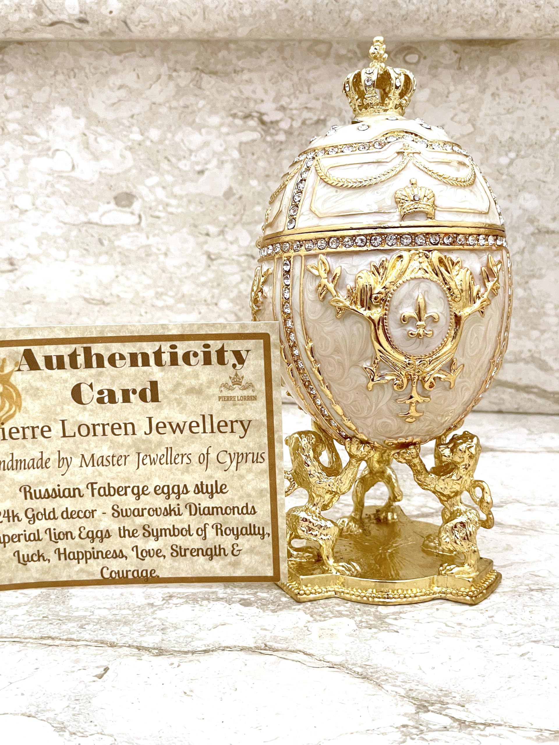 Uovo Fabergé In Oro Unisex Di Design, Stile Fabergé, Uovo Di Pasqua FATTO A  MANO, Scatola, image size:1920x2560