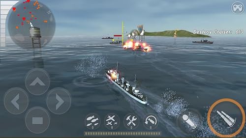 Navy Aircrft Warships Battle Survival Game: Naval Fleet Combat Missions Deep Sea Shooting Games – vue 5