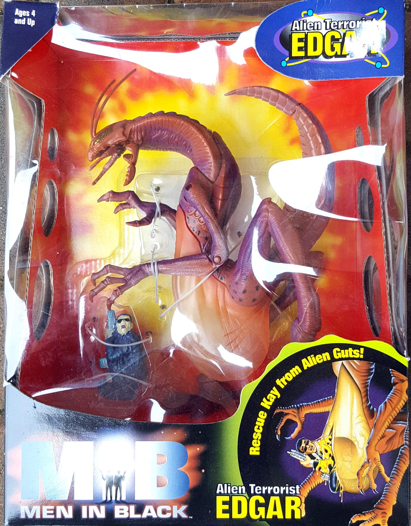 Amazon.co.jp: MIB-MEN IN BLACK Alien Terrorist EDGAR : おもちゃ