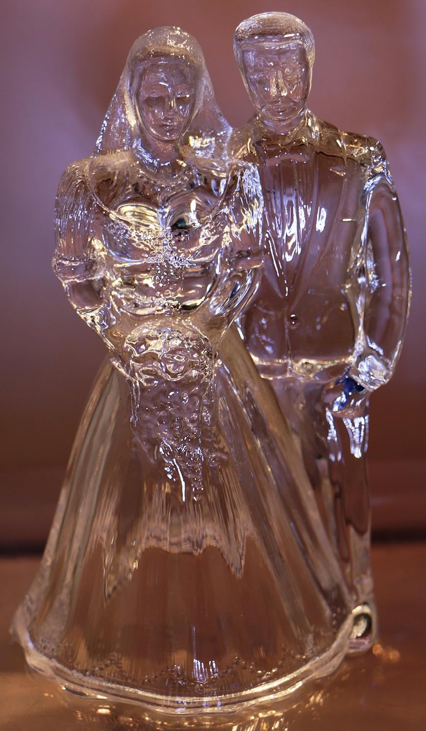 Crystal Wedding Cake Topper