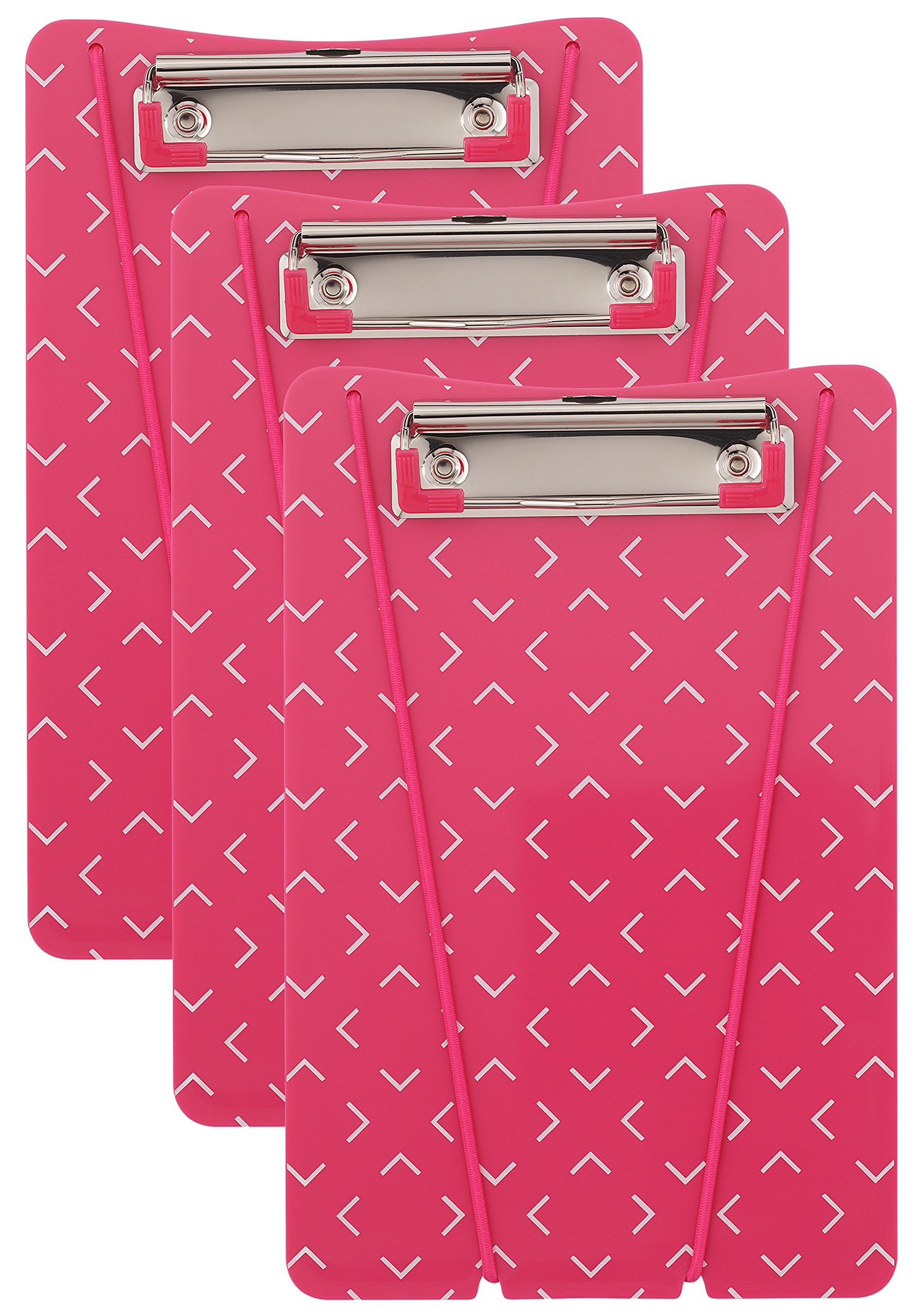 HOM Essence Ultimate Clipboard Holder, Pink, 3 Pack