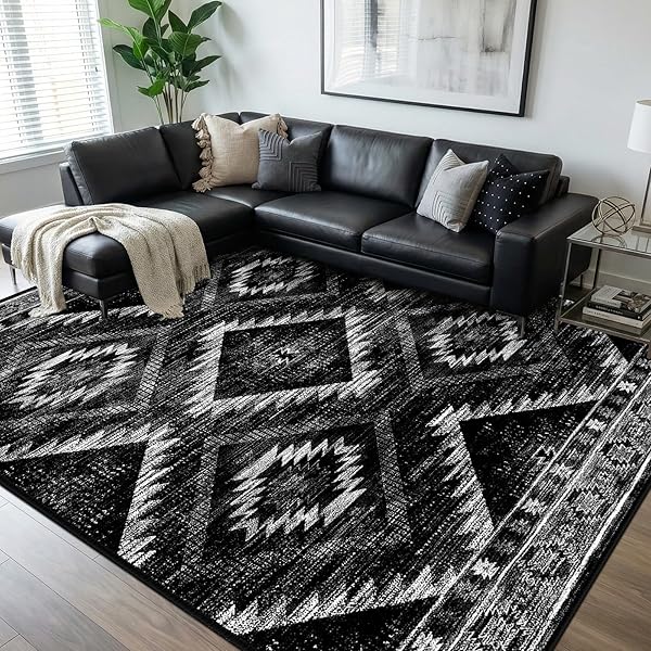 Large Western Tribal Area Rug