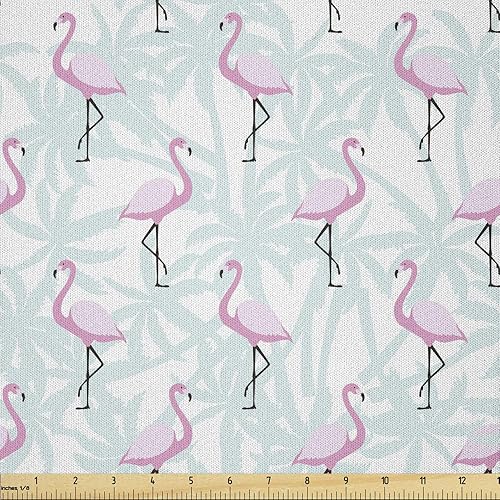 Miniatura 17 de Ambesonne The Yard, tela retro de The Yard, alegre patrón hipster antiguas cámaras de fotos analógicas, equipo de película estilo garabato, tela de