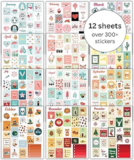 Lamare Holiday Seasonal Planner Stickers