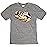LSU Tigers Tri-Blend T-Shirt Vintage Icon Heather Grey, Small