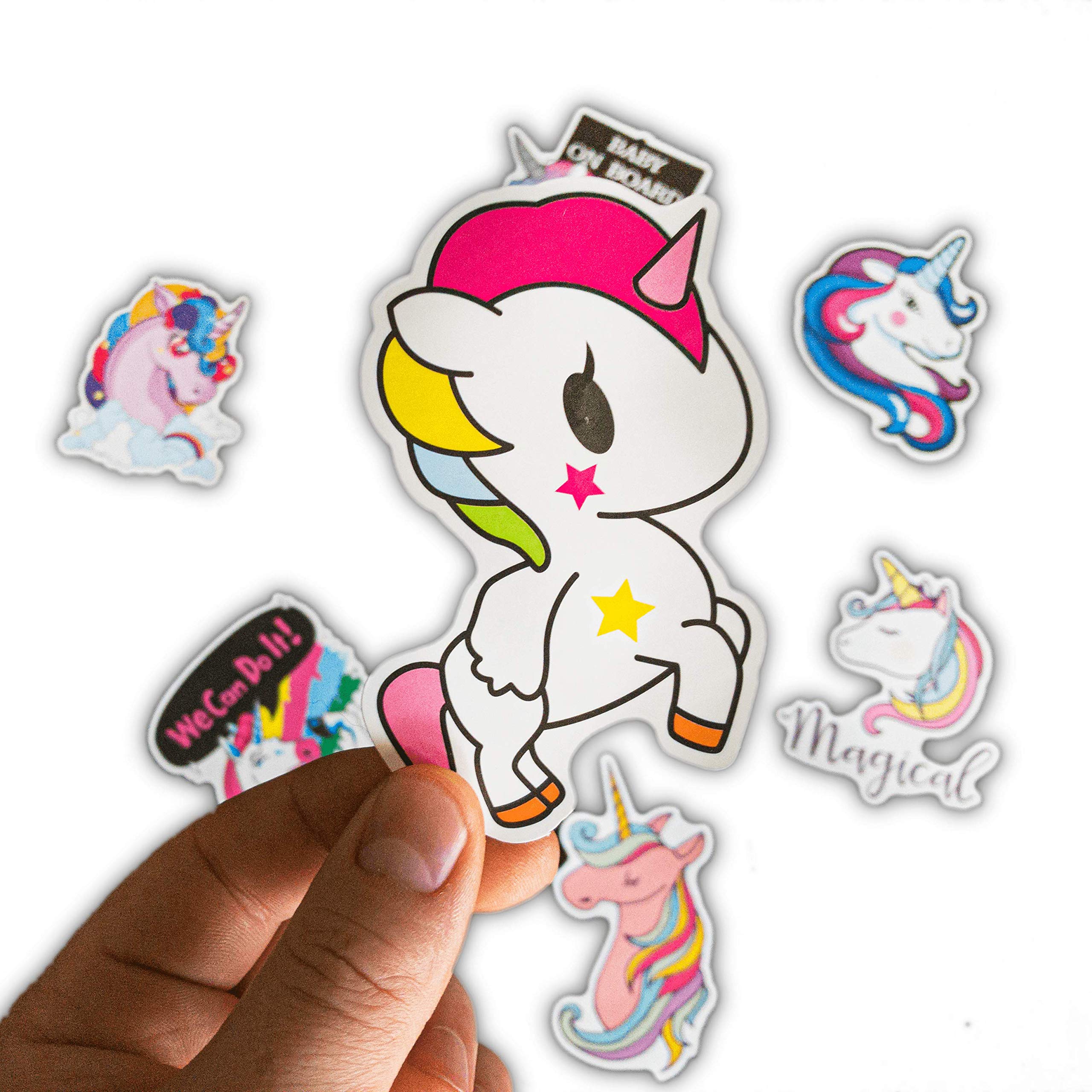 HOLDAX Premium Quality Stickers | Fun & Entertaining | Super cute & Stylish (Unicorn)