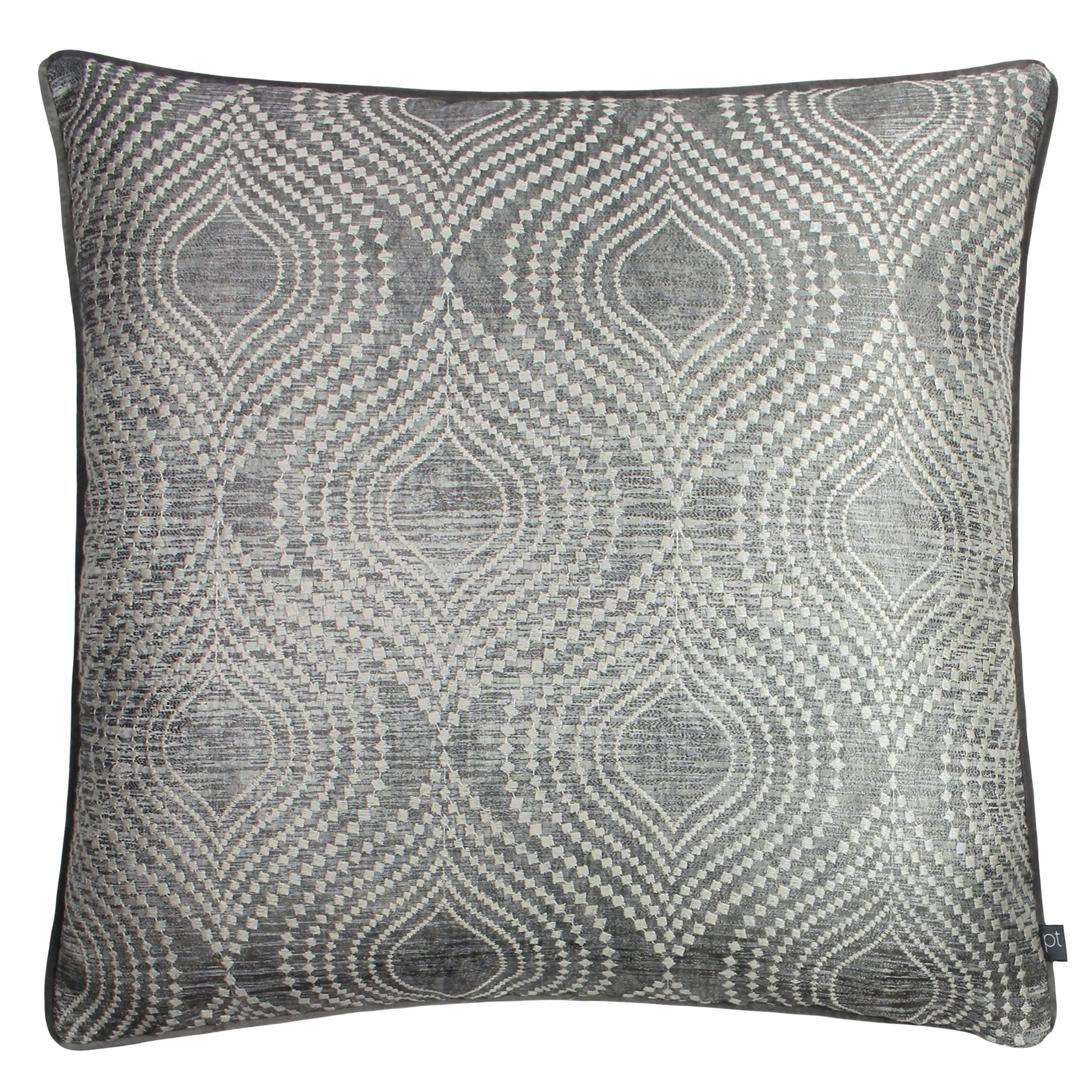 Prestigious Textiles Radiance Feather Filled Cushion, Otter, 55 x 55cm
