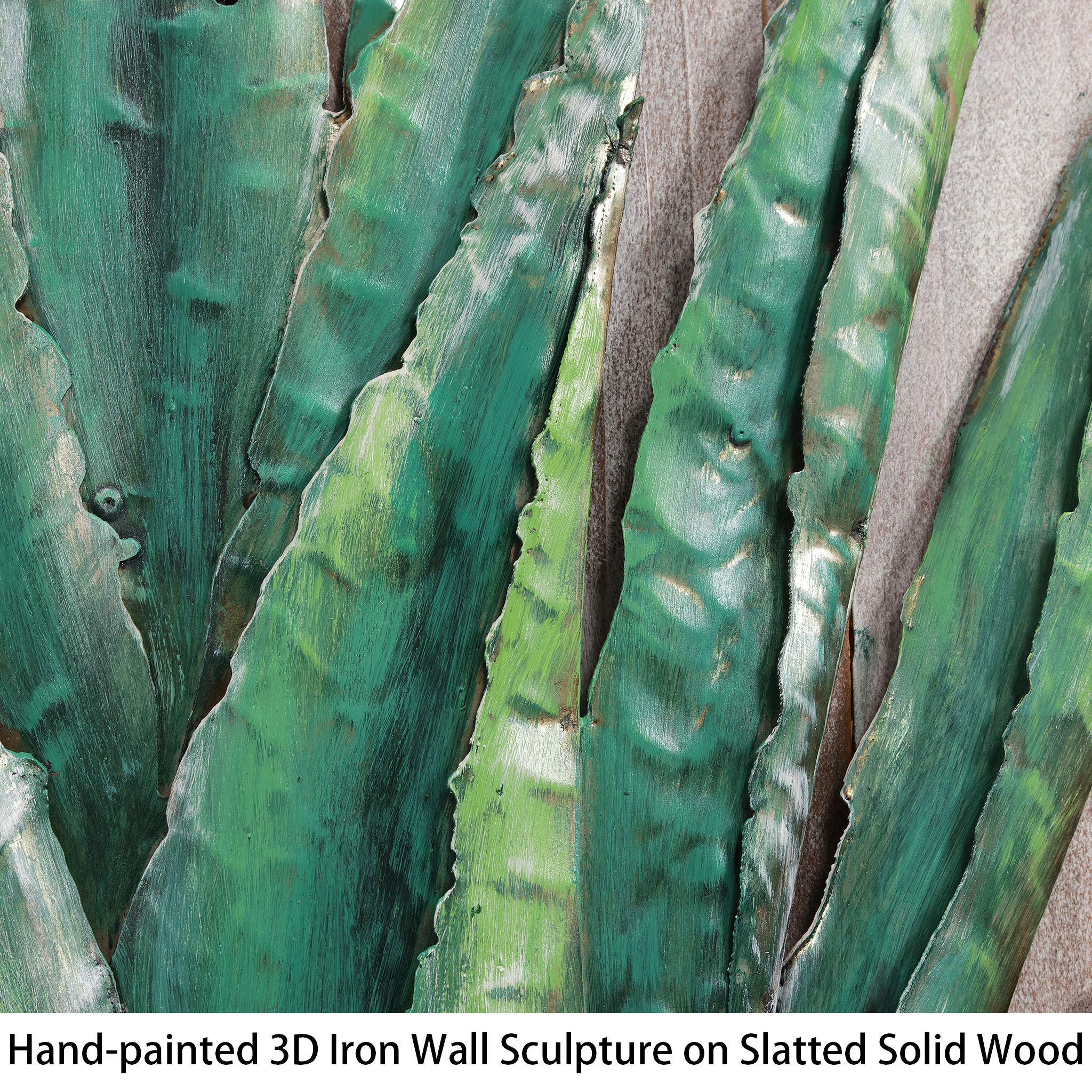 Amazon.com: Empire Art Direct Mixed Media Iron Hand Painted Dimensional  Wall Art Ready to Hang, 24" x 16", Succulent 1 : Home & Kitchen