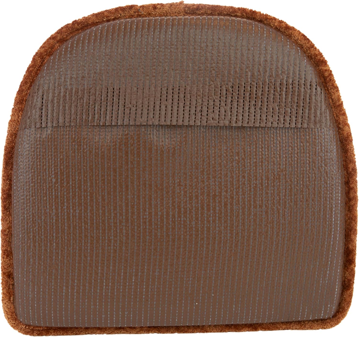 Klear Vu Raindrop The Gripper Non Slip Chair Cushions, Soft & Comfortable Seat Pad, Sitting Pillow for Kitchen, Dining or Office, 2 Count (Pack of 1), Spice
