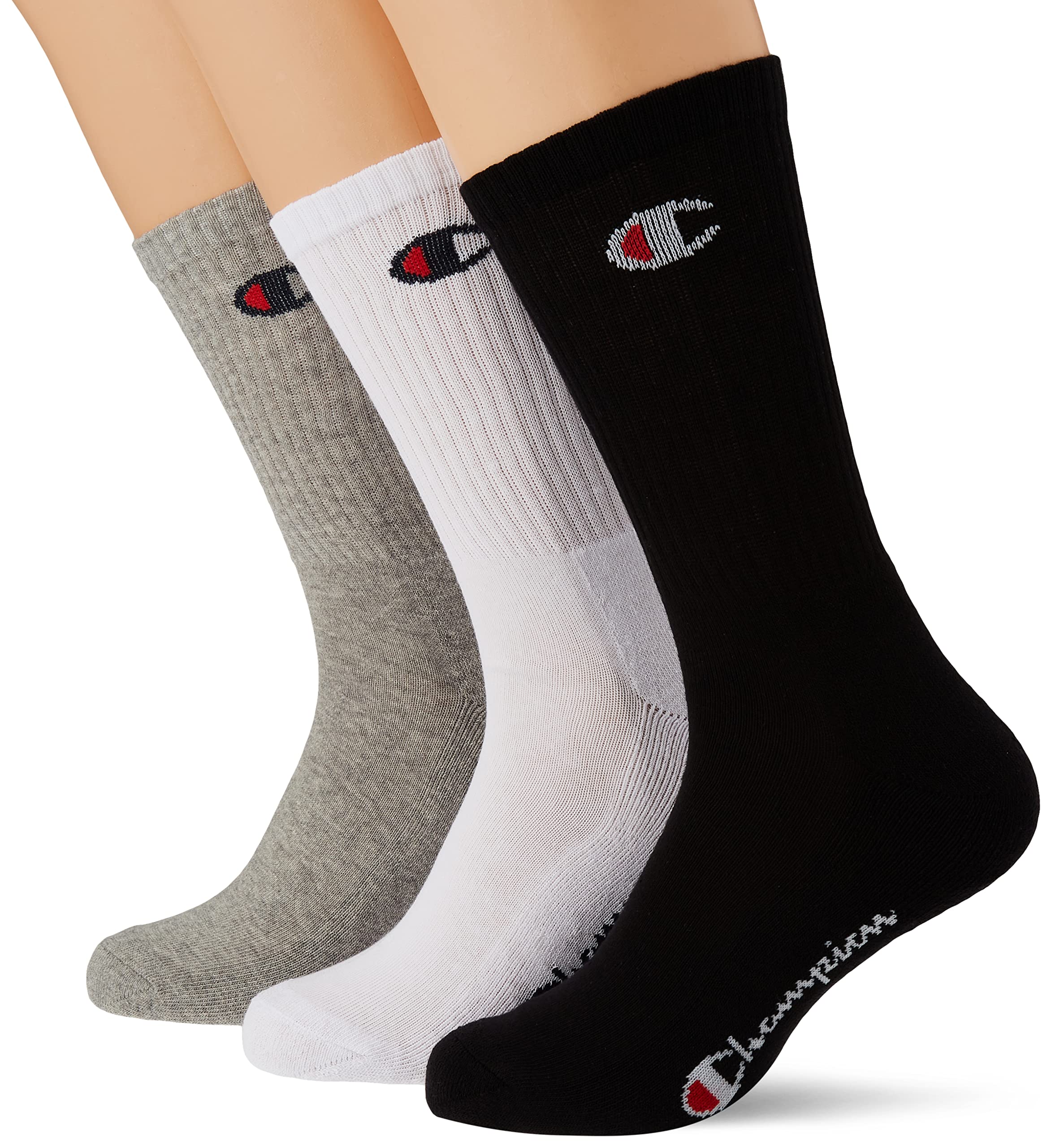 Champion Calcetines (Pack de 3) Unisex niños