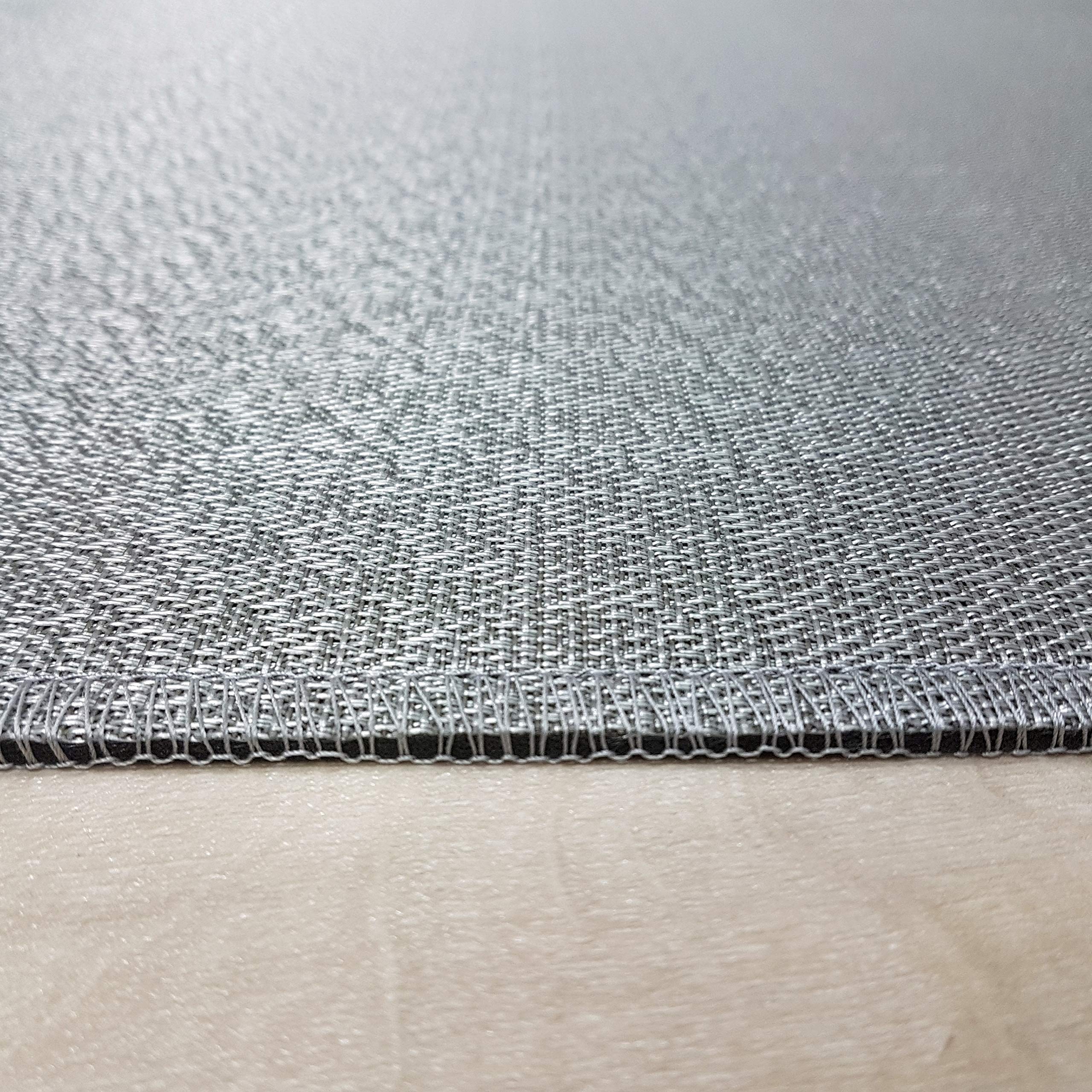 Tadi & Imperio1979 Tapis Vinyle tressé TWIST-0801 Finition feston Fin 170 x 240