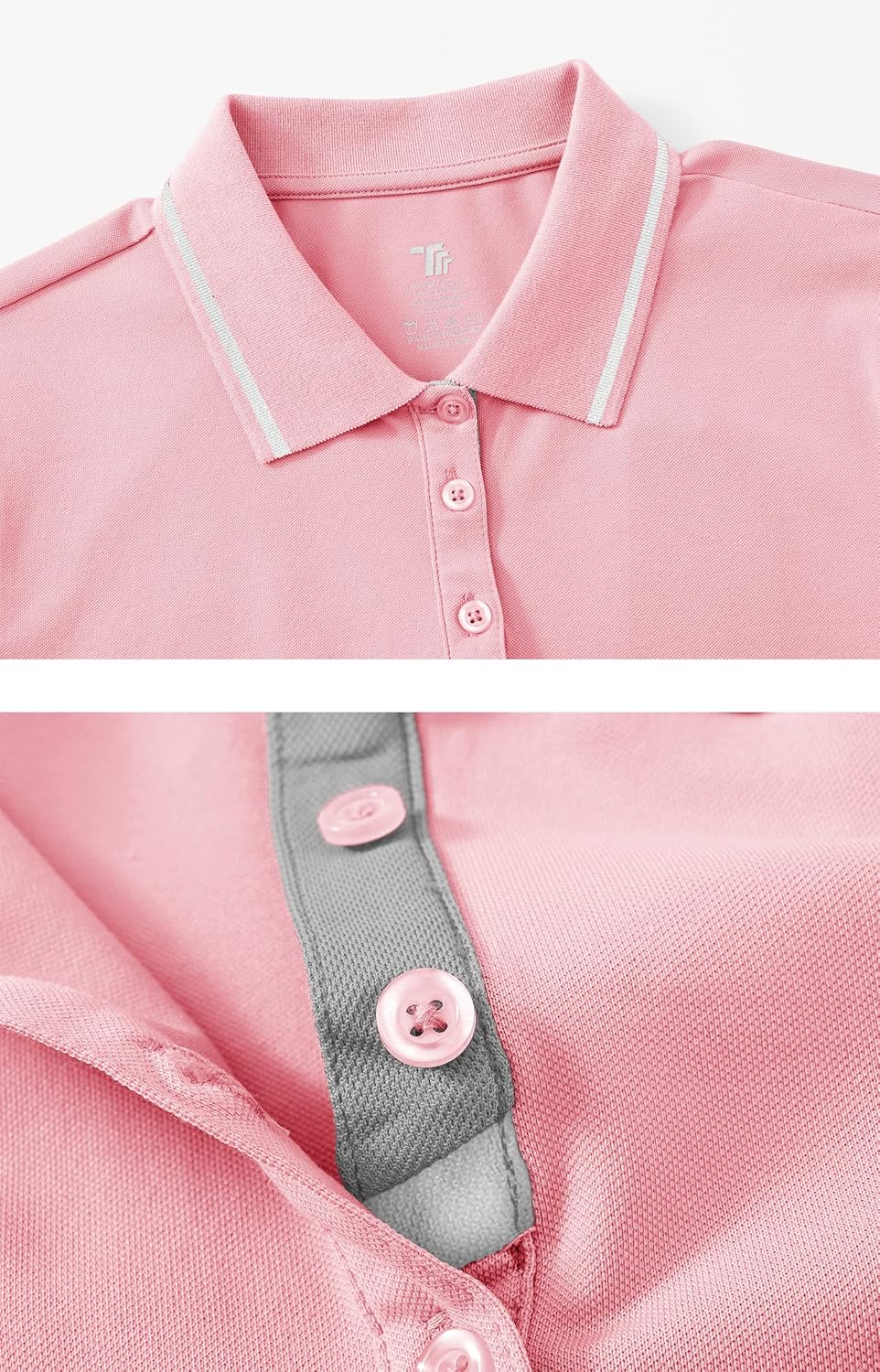 YSENTO Women Tennis Dress Short Sleeve UPF 50+ Activewear Athletic Polo Golf Dresses - Image 5