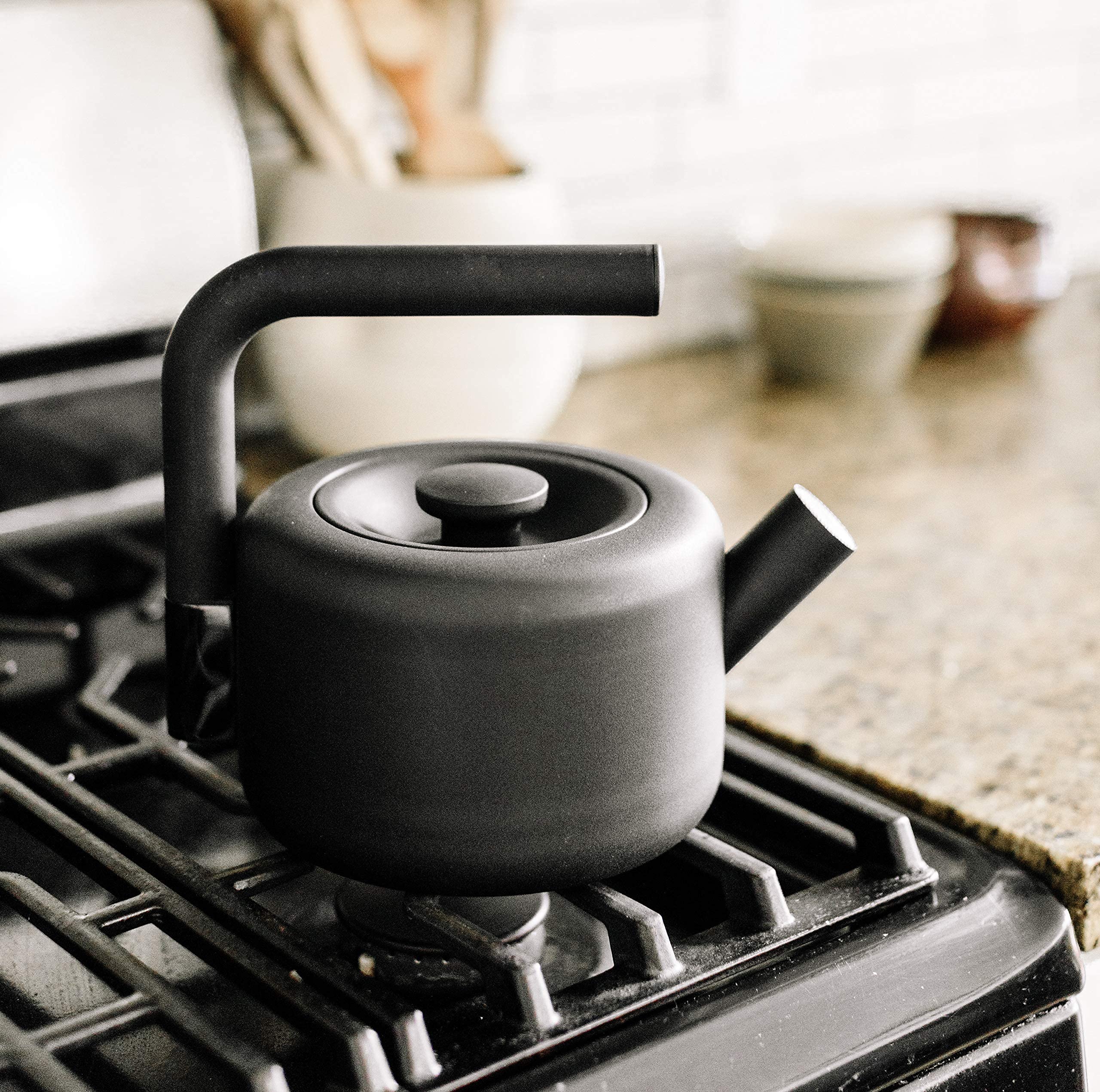 Fellow Clyde Stovetop Tea Kettle Modern Twist on a Whistling Teapot