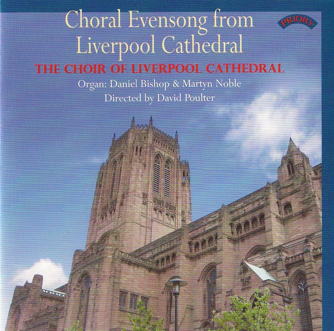 The Choir of Liverpool Choral Evensong from Liverpool Cathedral CD UNPLAYED [B39