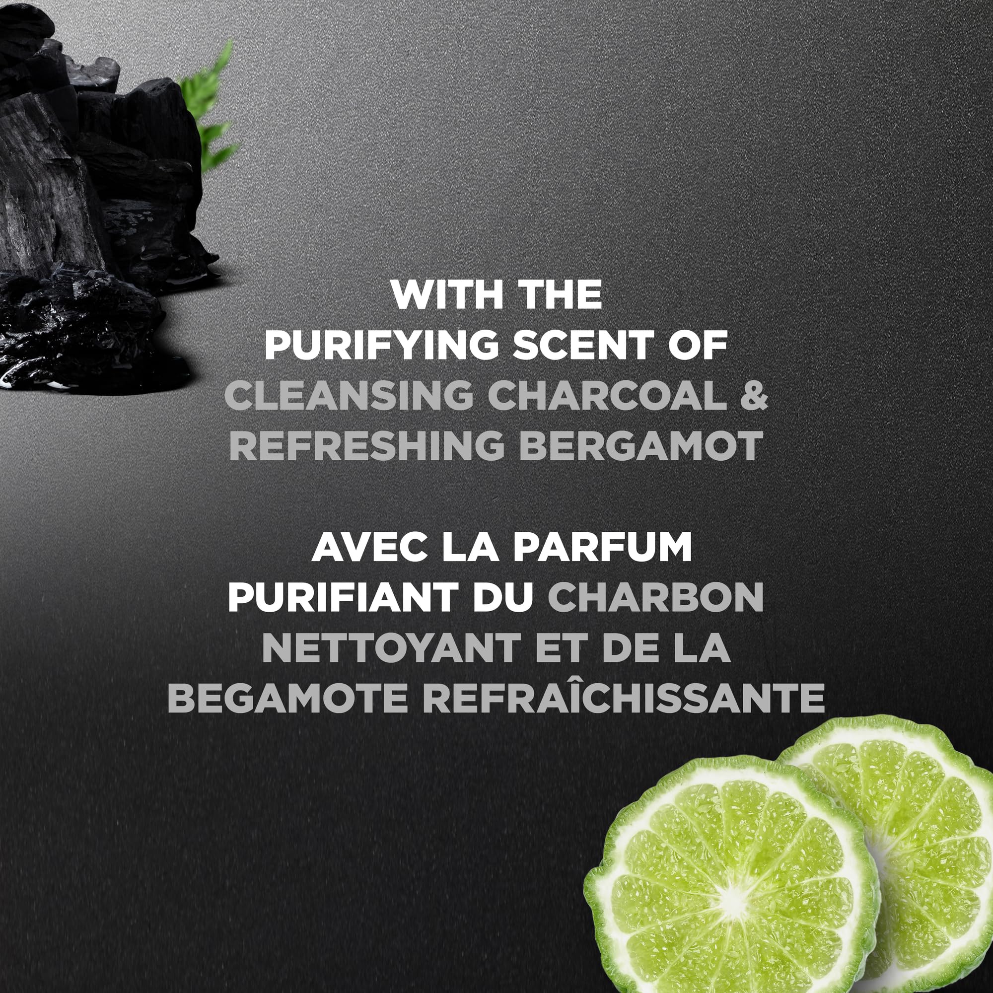 Dove Men+Care Body+Face Scrub Hydrating Charcoal+Clay 24hr Nourishing, 950mL - 5