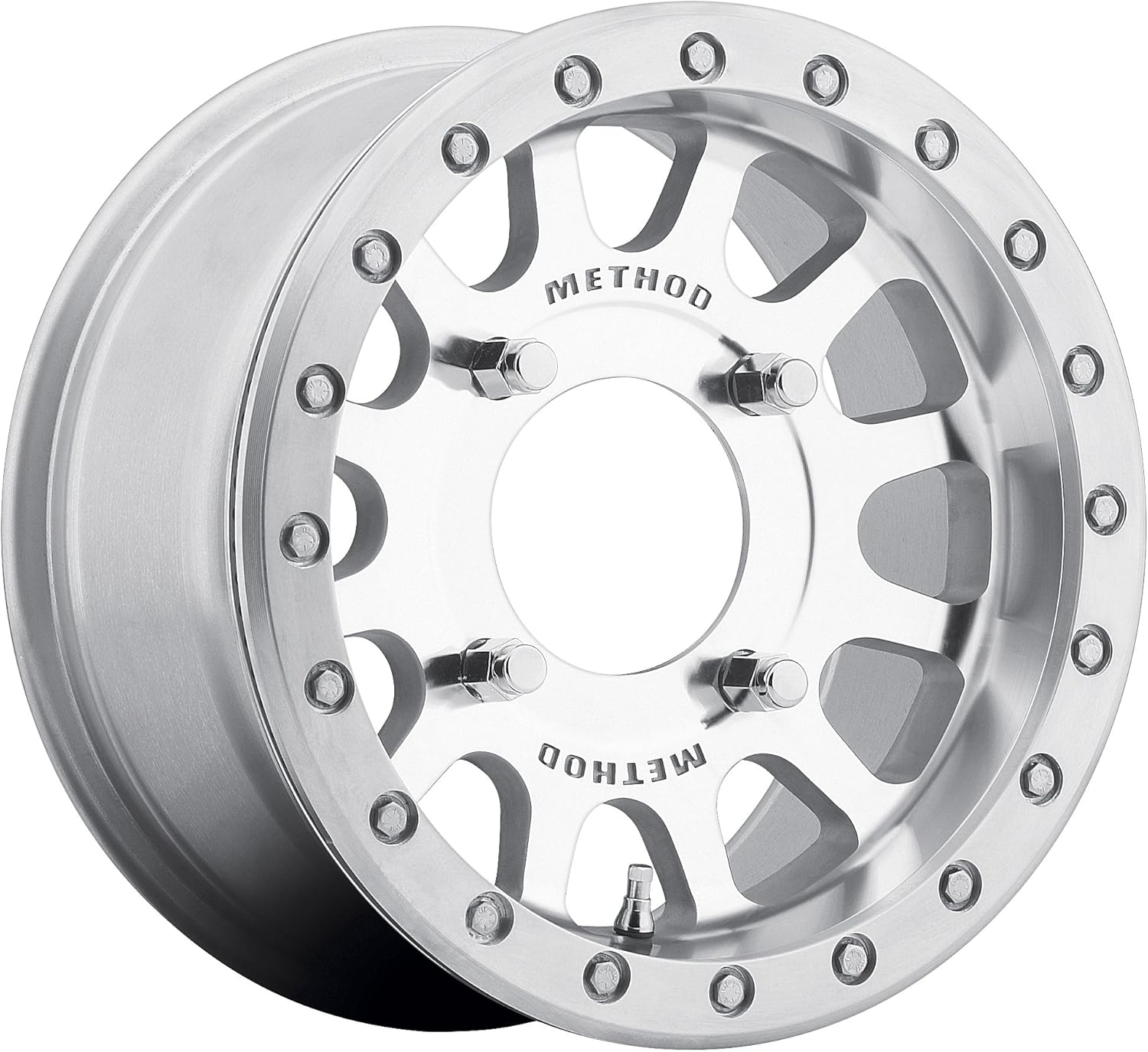 Method Race Wheels 401 UTV Beadlock Matte Black 15x7" 4x136", 13mm offset 4.3" Backspace, MR40157047543B