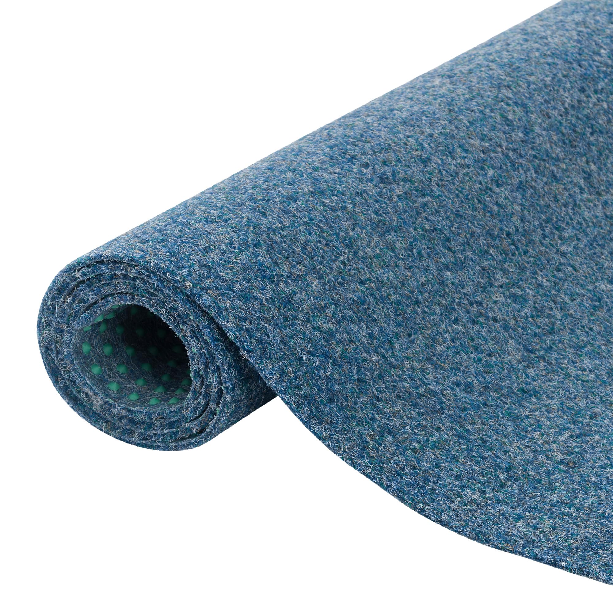 Snapstyle Kingston - Tapis Type Gazon Artificiel – pour Jardin, terrasse, Balcon - Bleu