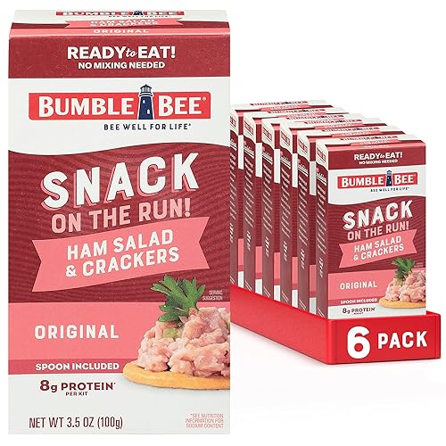 Bumble Bee Snack On The Run Ham Salad with Crackers