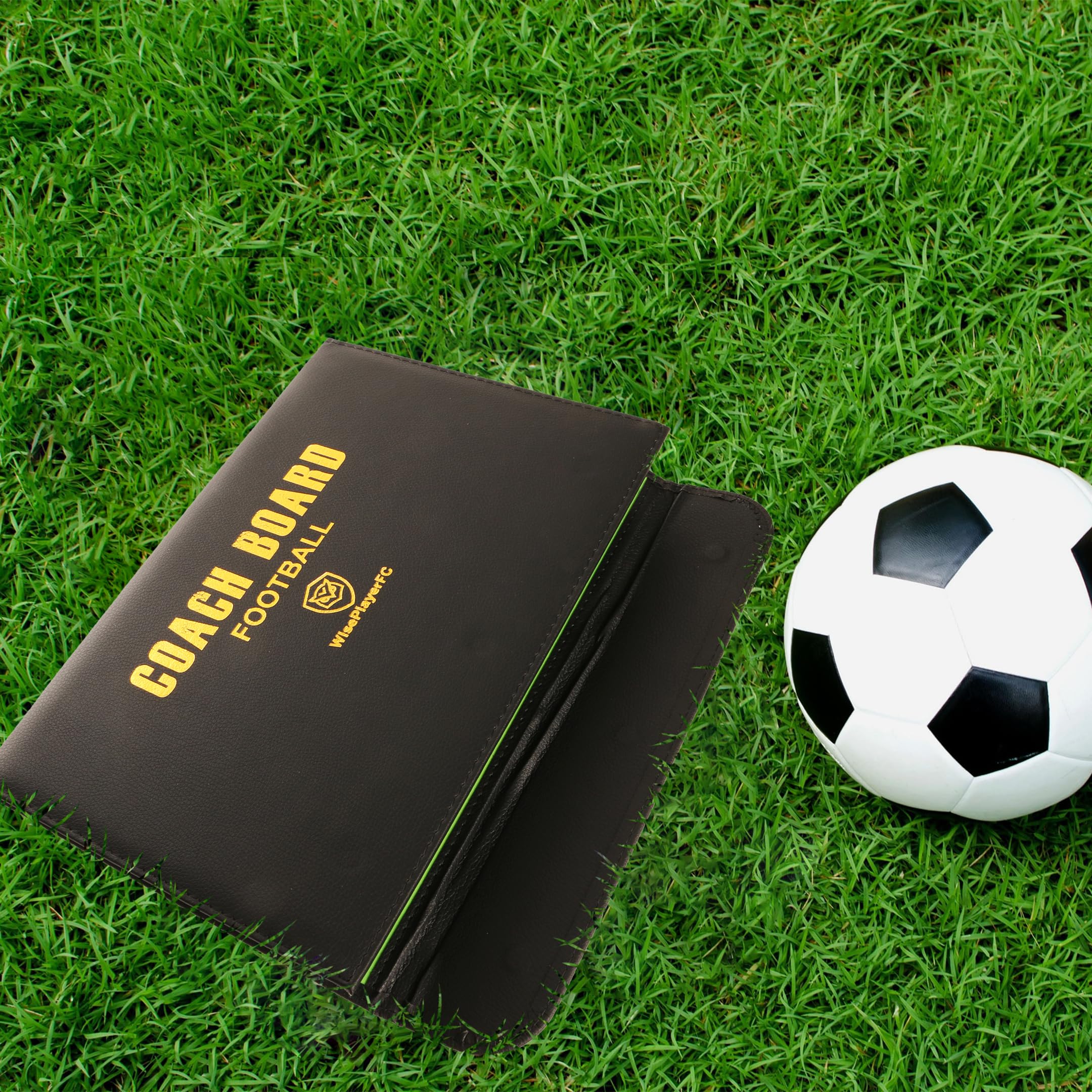 Carpeta Táctica Magnética para Entrenador de Fútbol con Silbato y Borrador