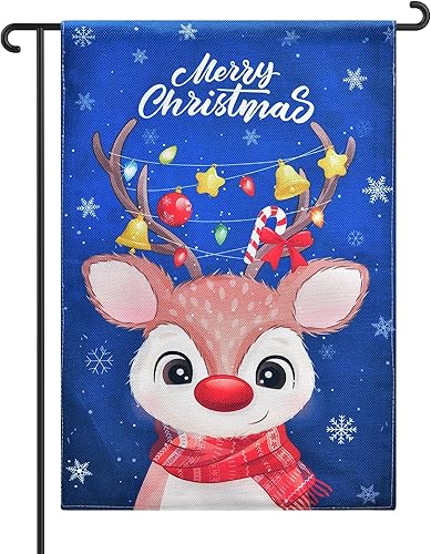 NEVIRIGE Bandera de jardín intermitente de Halloween, bonita bandera iluminada con diseño de fantasma de calabaza para decoraciones de Halloween,