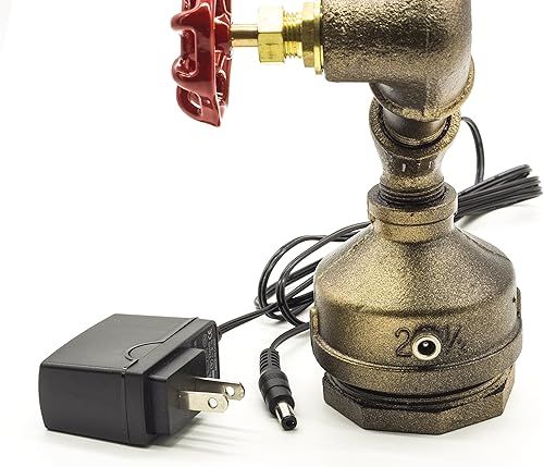 Miniatura 7 de Lámpara de mesa de metal Y-Nut Loft estilo vintage Luces LEDES, "Alfred", Steampunk Industrial, Luz de noche, Lámpara de escritorio., LL-007-WW,