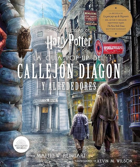 Portada de Harry Potter: la guía pop-up del Callejón Diagon y alrededores
