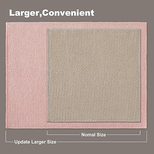 Miniatura 8 de JOYMOOP Paño de limpieza de microfibra, paño suave y absorbente, paño de limpieza multiusos, trapos de limpieza altamente absorbentes, sin pelusas,