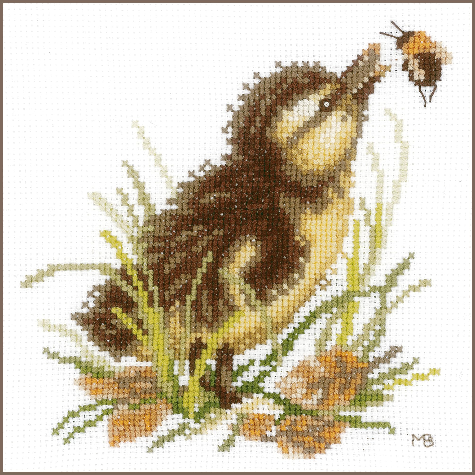 Lanarte cross stitch kit ""duck chicks III"", counted, DIY