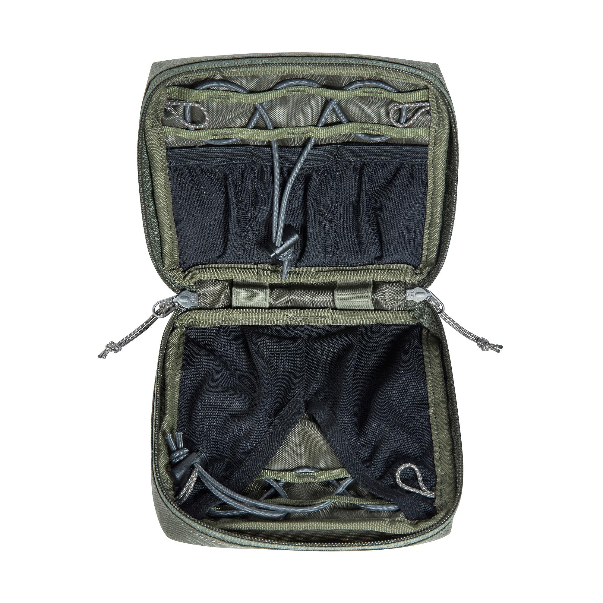 Tatonka Universal Pouch 14 x 14 cm - Robust Accessory Bag for Backpacks and Waist Bags with Modular Attachment System (MOLLE etc.) - Image 3