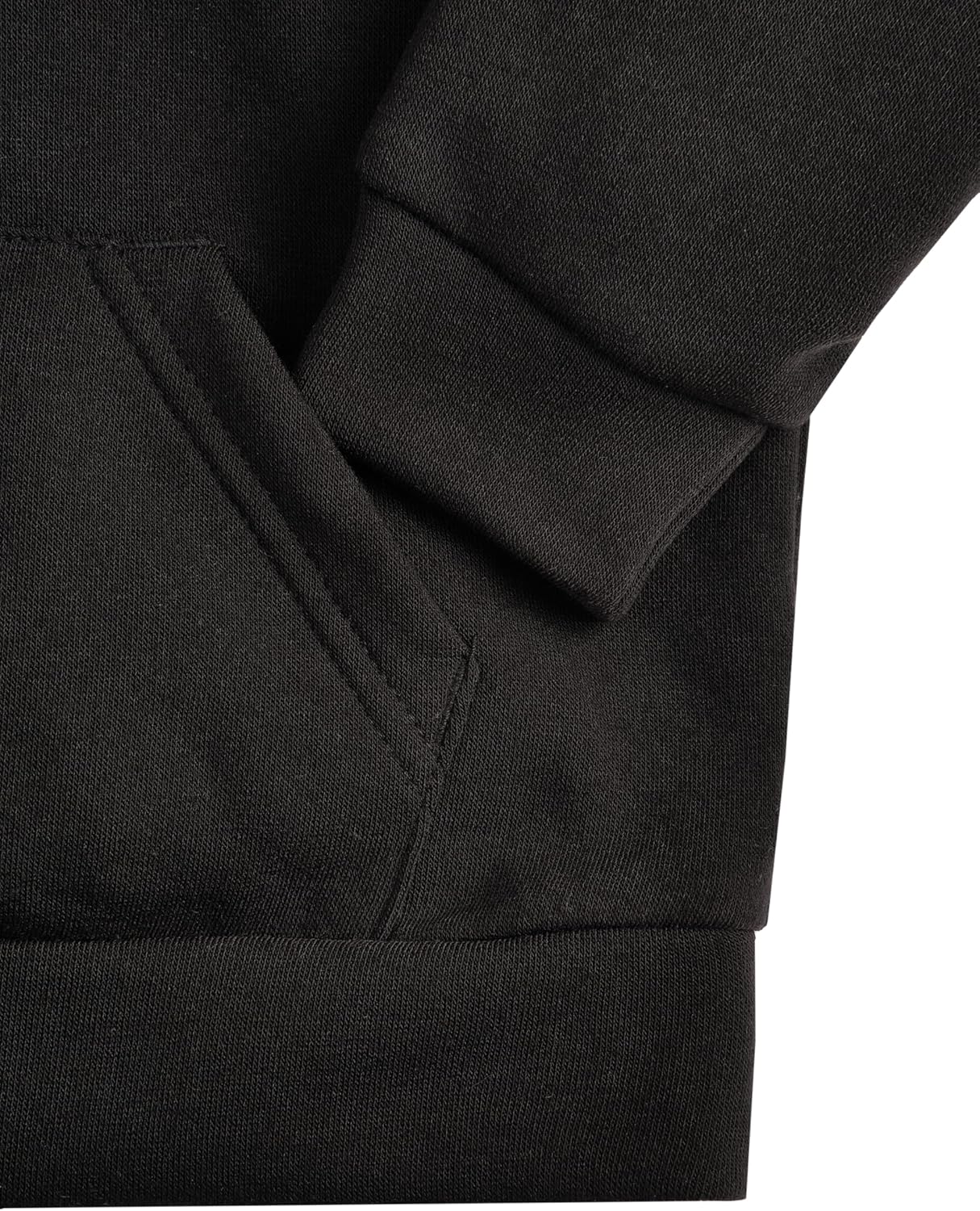 PUMA girls Essential Basics Logo Pullover Hoodie, Fleece Sweatshirt, Large Front Pocket - Image 5