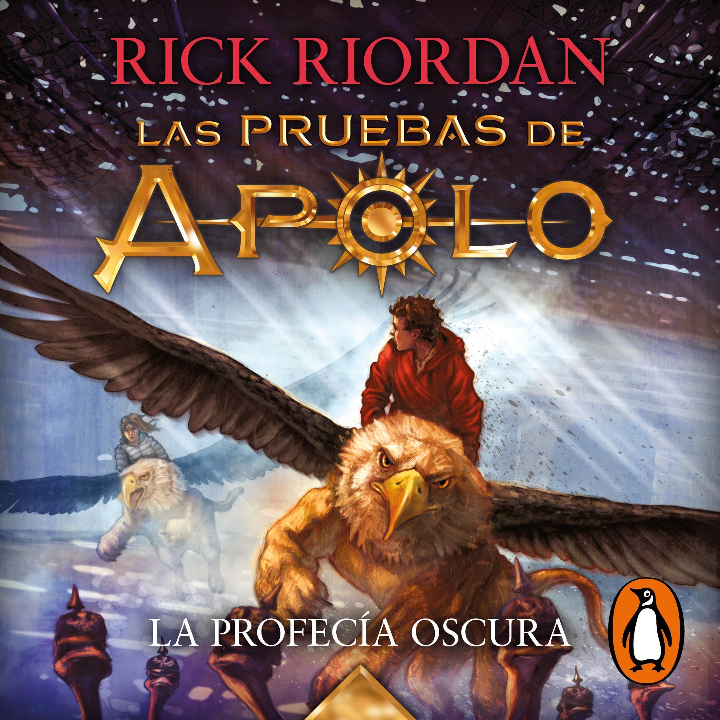 Cover art for La profecía oscura [The Dark Prophecy]