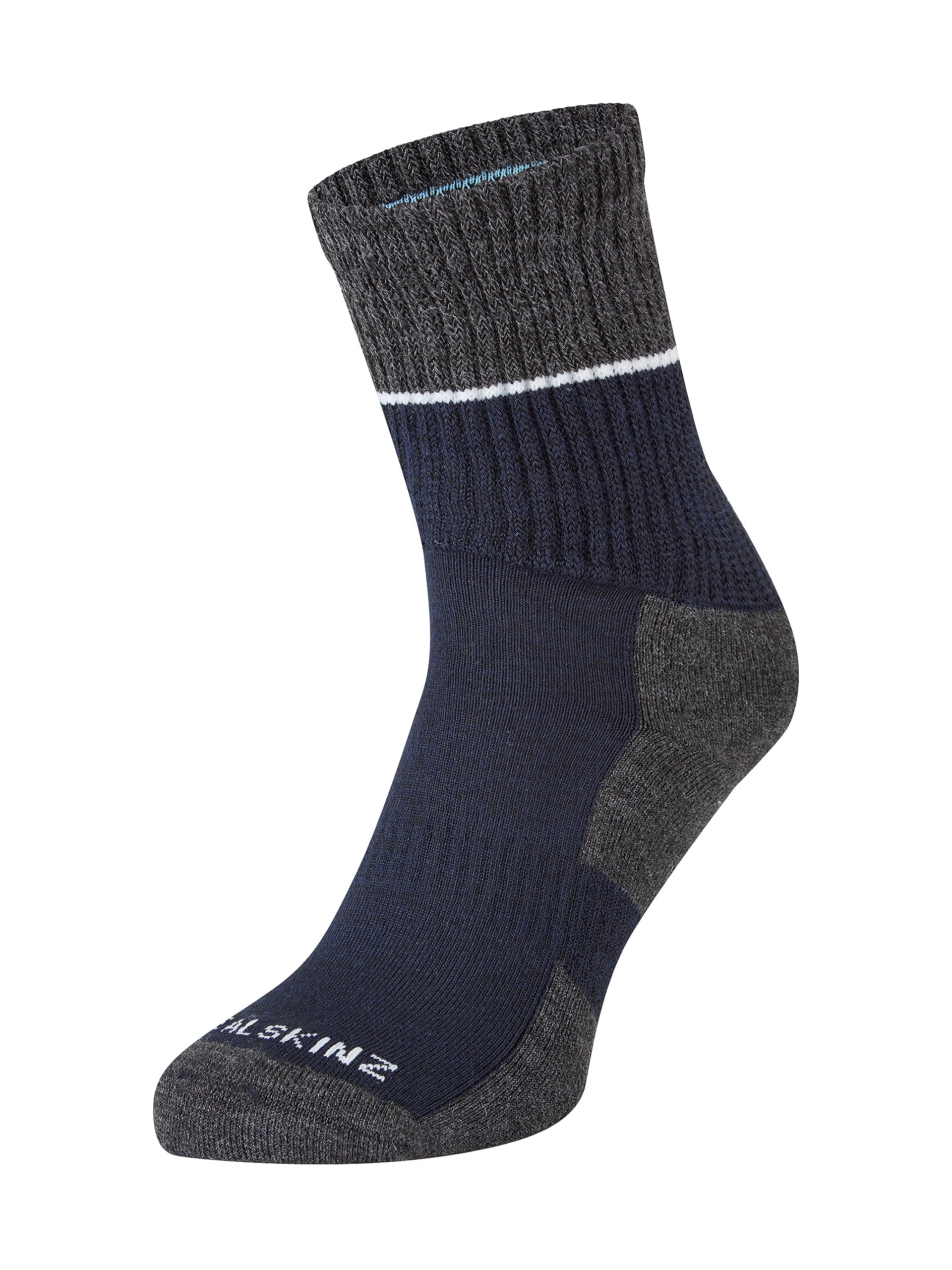 SEALSKINZ | Thurton | Unisex Solo QuickDry Mid Length All Weather Everyday Socks | Handles High Perspiration Levels | Breathable & Wearable