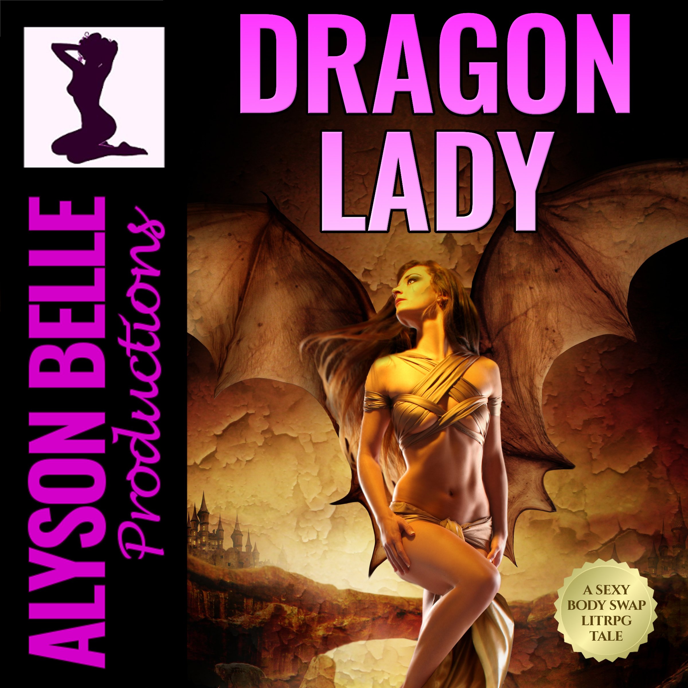 Cover art for Dragon Lady: A Gender Swapped LitRPG Adventure