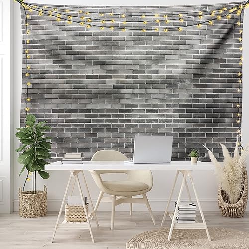 Miniatura 386 de Ambesonne Tapiz gótico, patio con hiedra encantada en la puerta antigua al bosque, colgante de pared ancho para dormitorio, sala de estar, 2-Verde