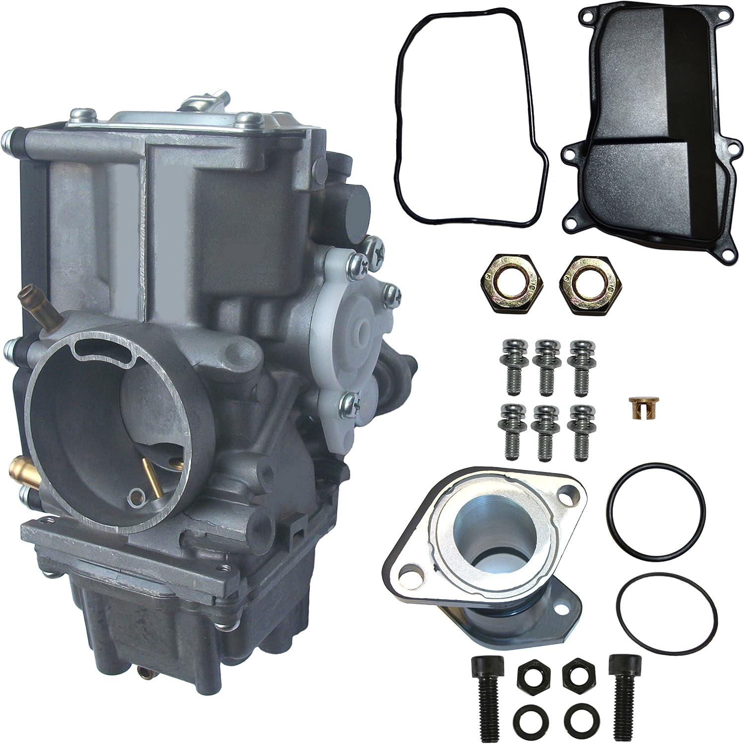 ZOOM ZOOM PARTS Carburetor Intake Manifold Boot Replacement for Yamaha Moto 4 YFM 350 YFM350 Moto-4 1987 1988 1989 1990 1991 1992 1993 1994 1995