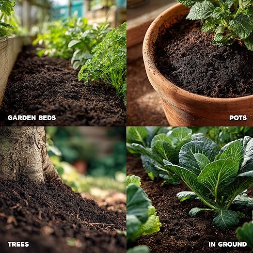 Soil Seed & Water Vermicompost Orgánico 9 lb miniatura 8