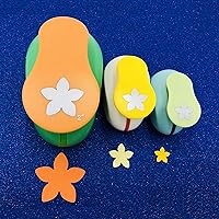 Vista 12 de Punchers de papel de 2 pulgadas, 1 pulgada y 5/8 pulgadas, 3 piezas, para álbumes de recortes, para manualidades (tulipán)